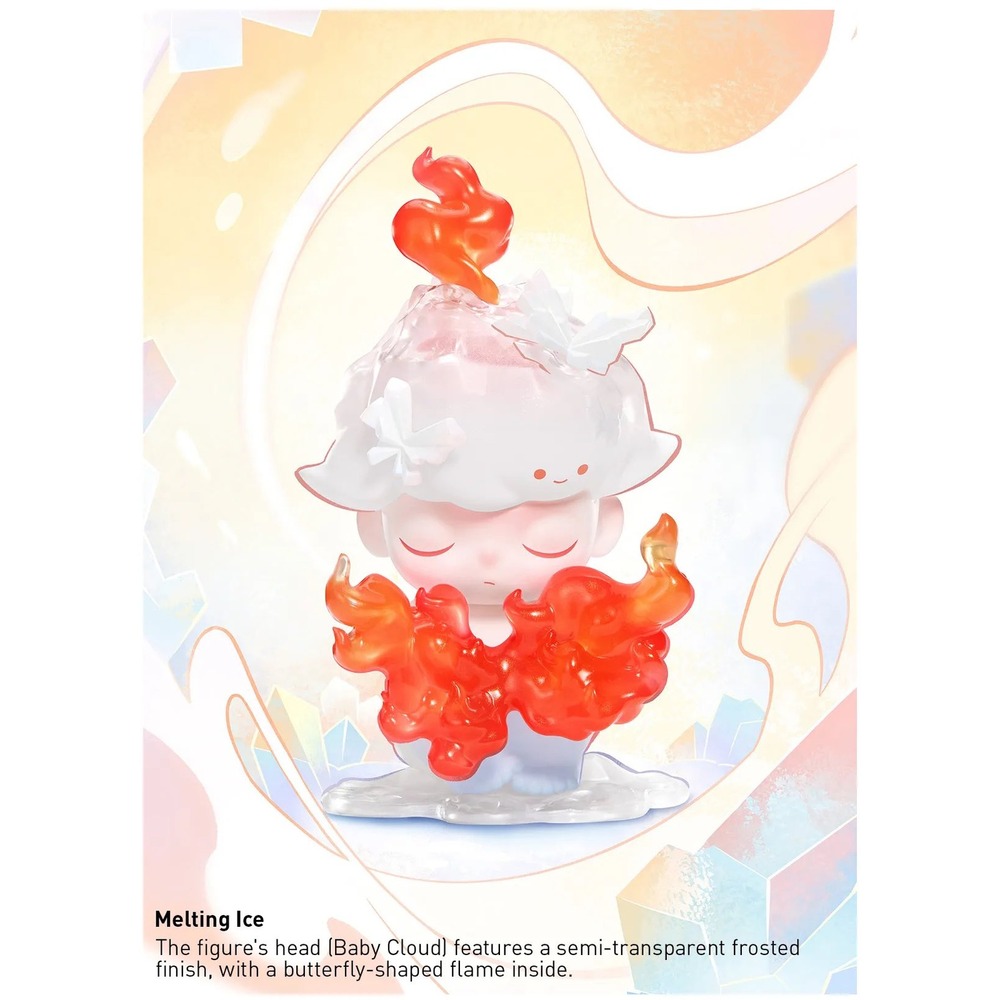 Pop Mart Dimoo Shapes In Nature Series Confirmed Melting Ice Vinyl Figure